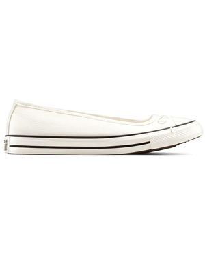 Converse Chuck Taylor All Star Dainty Ballet Flat Shoes - White