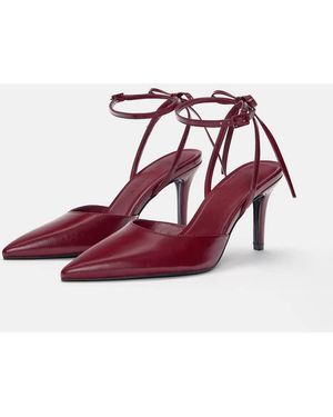 Pull&Bear Heeled Shoes - Red
