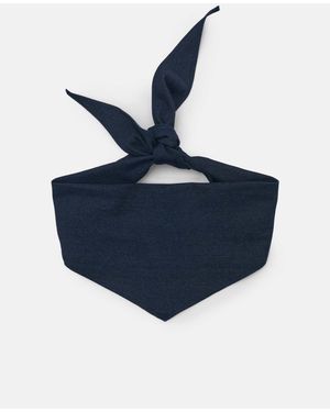 Pull&Bear Bandana en denim - Bleu