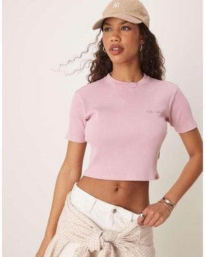 Dickies Plentywood Baby Tee - Pink