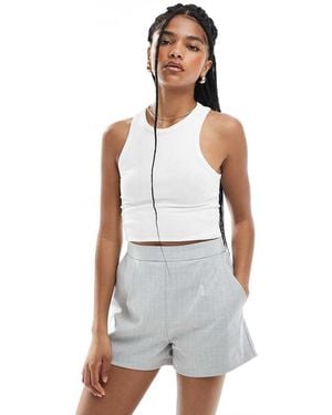 NARRATED Tailored Shorts - Grey