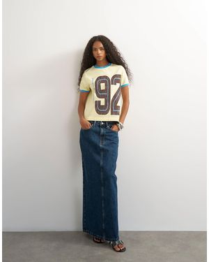 TOPSHOP Maxirock - Blau