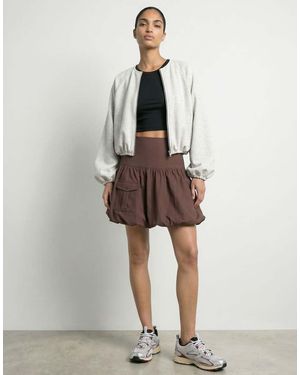 HYPEDROP Felpa A Maniche Lunghe Chiaro Mélange - Grigio