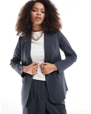 Vero Moda Rita Relaxed Tailored Blazer Co-ord - Blue