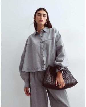 ARRANGE Camicia Oversize - Grigio