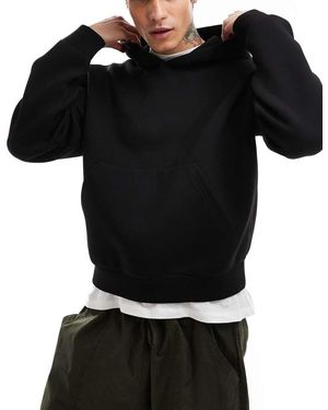 Weekday Simon Scuba Hoodie - Black