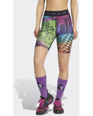 adidas Originals Adidas X Jeremy Scott Biker Short - Blue
