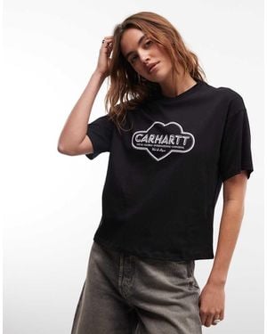 Carhartt Cloud Heart T-shirt - Black