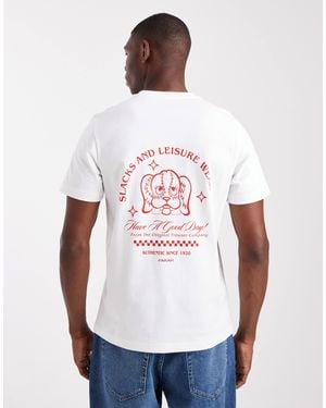 Farah Graphic T-shirt - White