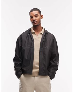 ASOS Stormmaxtm Hooded Rain Jacket - Black