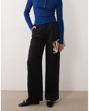 Abercrombie & Fitch Sloane Classic Tailored Pants - Blue