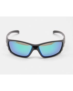Pull&Bear Iridescent Sunglasses - Blue