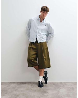 ASOS Tailored Barrel Short - White