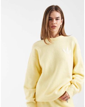 adidas Originals Knitted Jumper - Natural