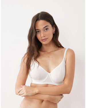 DORINA Noa Fuller Bust Non Padded Bra - White