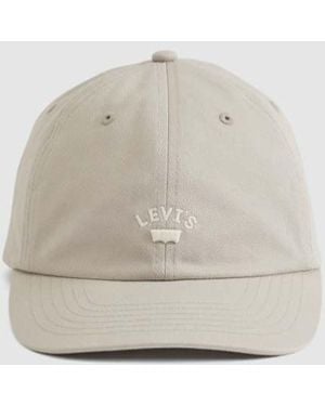 Levi's Lazy Girl Logo Cap - White