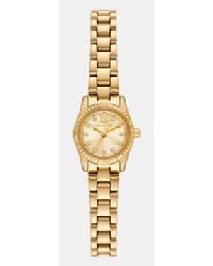 Michael Kors – lexington – damenuhr aus em edelstahl mit drei zeigern - Mettallic