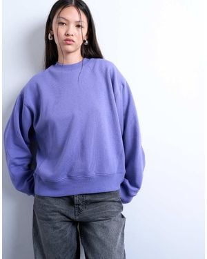 TOPSHOP Ultimate Sweatshirt - Purple