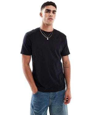 Threadbare 200 Gsm Short Sleeve T-shirt - Black
