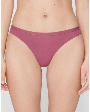 Tezenis Cotton G-String - Purple