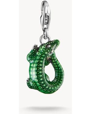 Thomas Sabo Charm Pendant Crocodile - Green