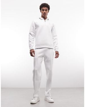 Lacoste Tennis Performance Drawstring Logo joggers - White