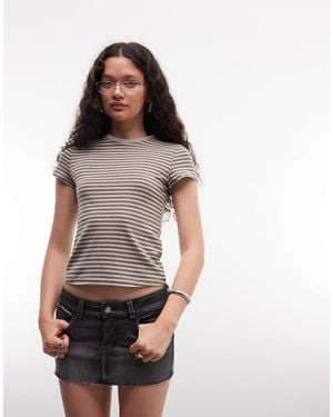 Weekday 90s Baby Tee - Multicolour