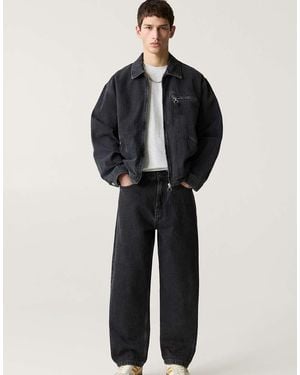 Pull&Bear Baggy Jeans - Blue