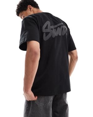 Pull&Bear Stwd T-shirt - Black