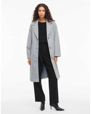 Vila Cappotto Chiaro Mélange - Grigio