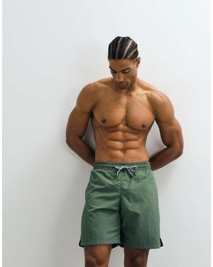Mango Boxer Swim Shorts - Green