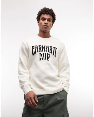Carhartt – deck – pullover - Weiß