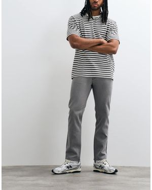 JJ Rebel Noah Jeans Dritti Lavaggio - Grigio