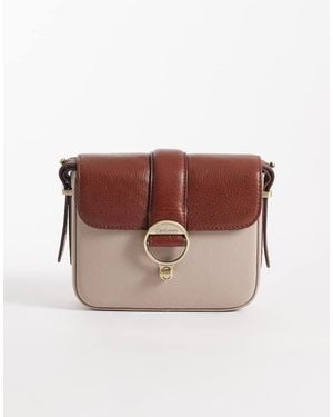Barbour Rosa Mini Leather Crossbody Bag - Brown