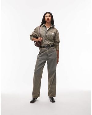 Carhartt – georgia – hemdjacke - Grau