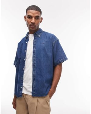 Carhartt – lucas – jeanshemd - Blau