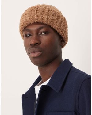ASOS Chunky Ribbed Boucle Beanie - Blue