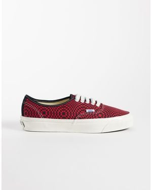 Vans – lx authentic 44 – sneaker mit muster - Lila
