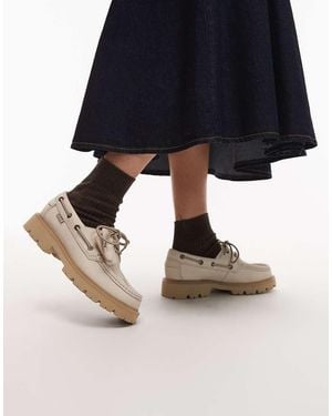 Clarks Cleyhill Boat Shoes - Blue