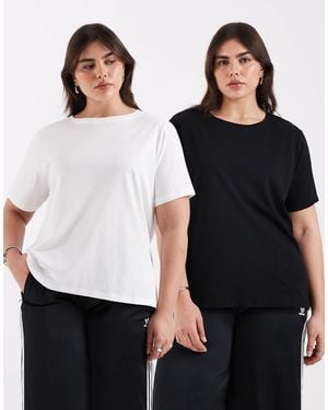 ONLY 2-pack T-shirt - Black