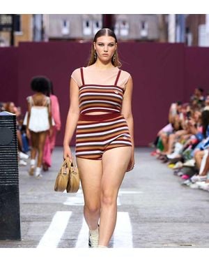 adidas Originals X Asos Knitted Short Co-ord - Natural