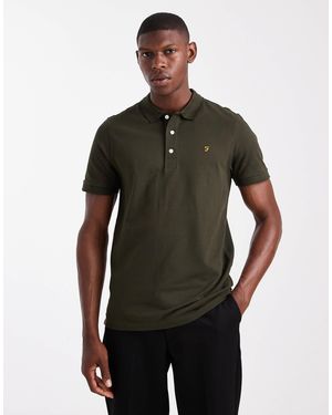 Farah Blanes Short Sleeve Polo - Gray