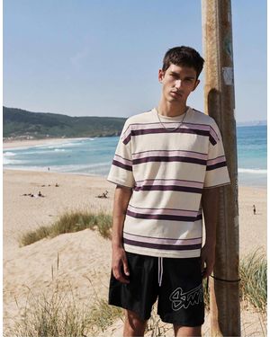 Pull&Bear – stwd – boardshorts - Blau