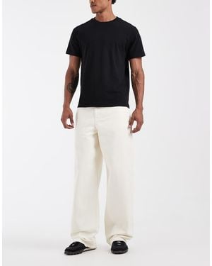 ASOS Baggy Trouser - White
