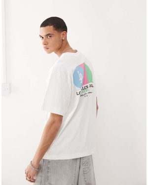 '47 La Dodgers Primary Graphic Back Print T-shirt - White