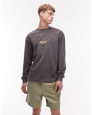 Rhythm – jam – twill-shorts - Grau