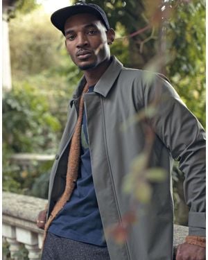 TOPMAN – trenchcoat - Grün