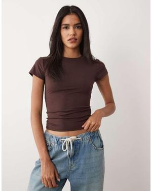 Cotton On Hold Me Short Sleeve Crew Neck - Red