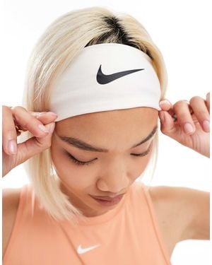 Nike – dri-fit fury classic – stirnband - Weiß