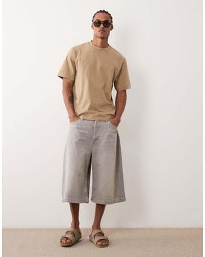 Jack & Jones Super baggy Jorts - Natural